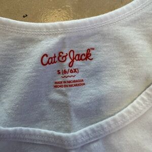 Cat & Jack rainbow unicorn top